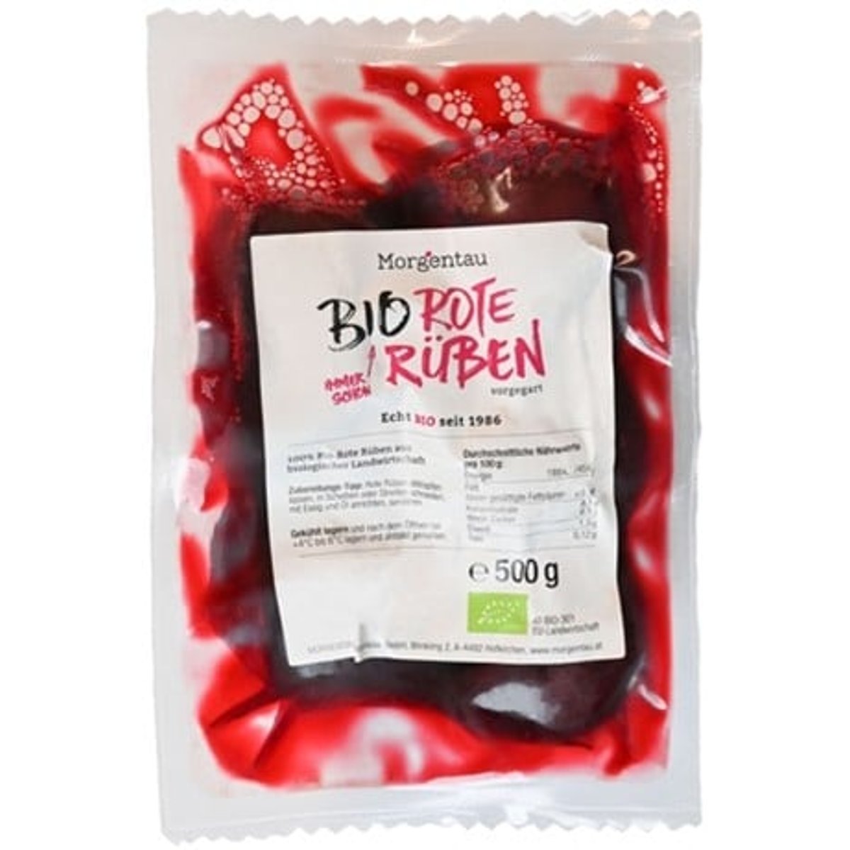 BIO Rote Rüben vorgegart