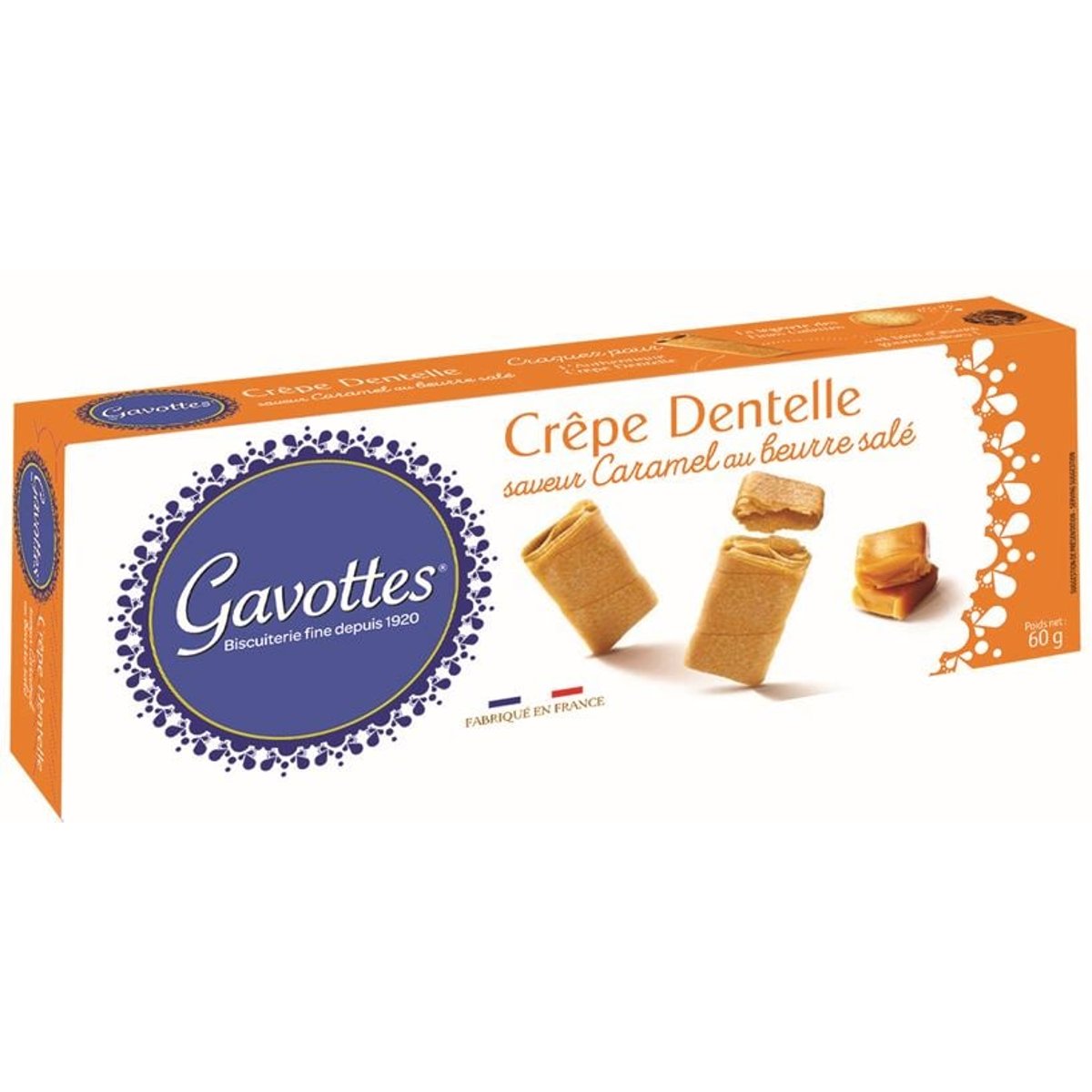 Gavottes Waffelröllchen Karamell Salzbutter