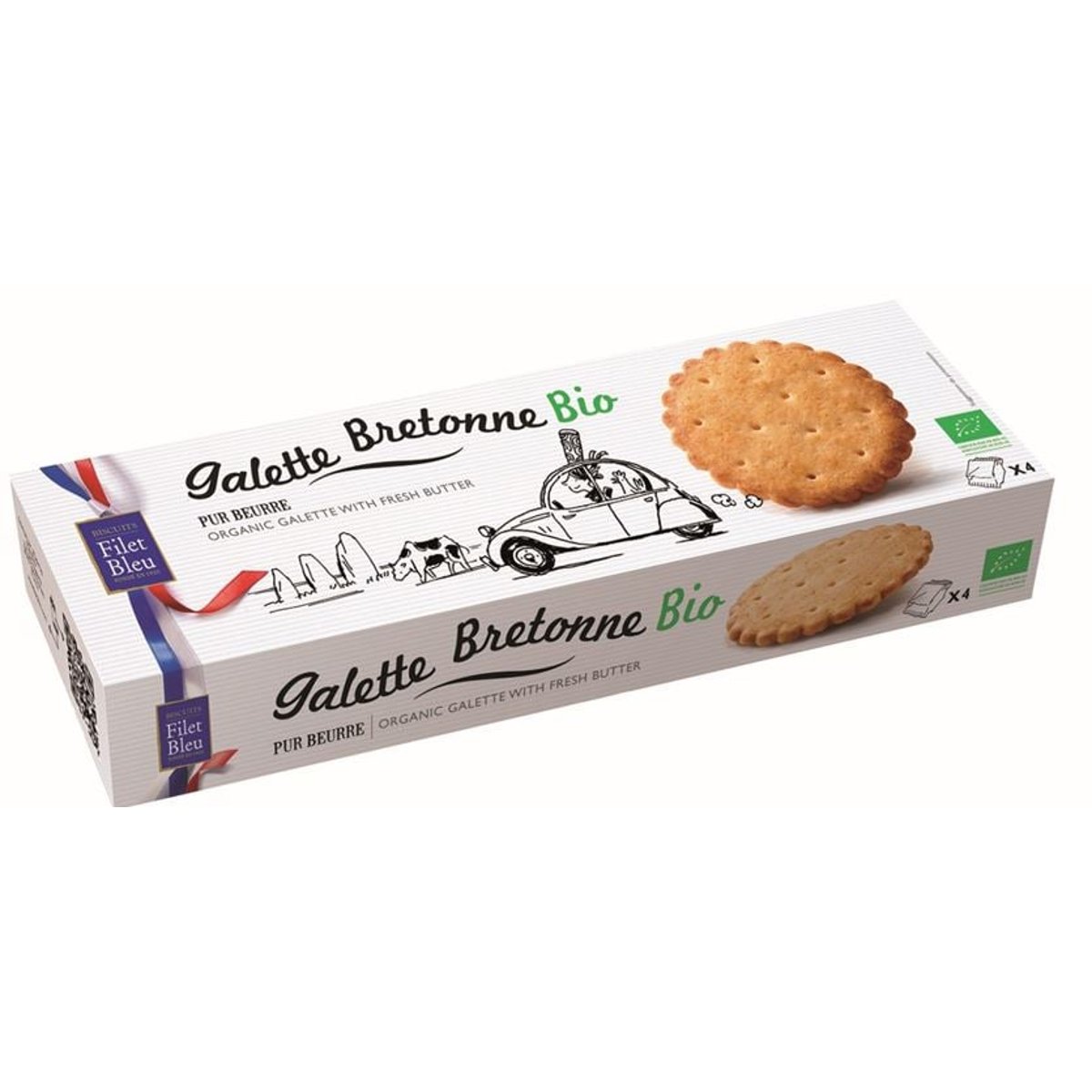 Filet Bleu BIO Bretonischer Butterkeks