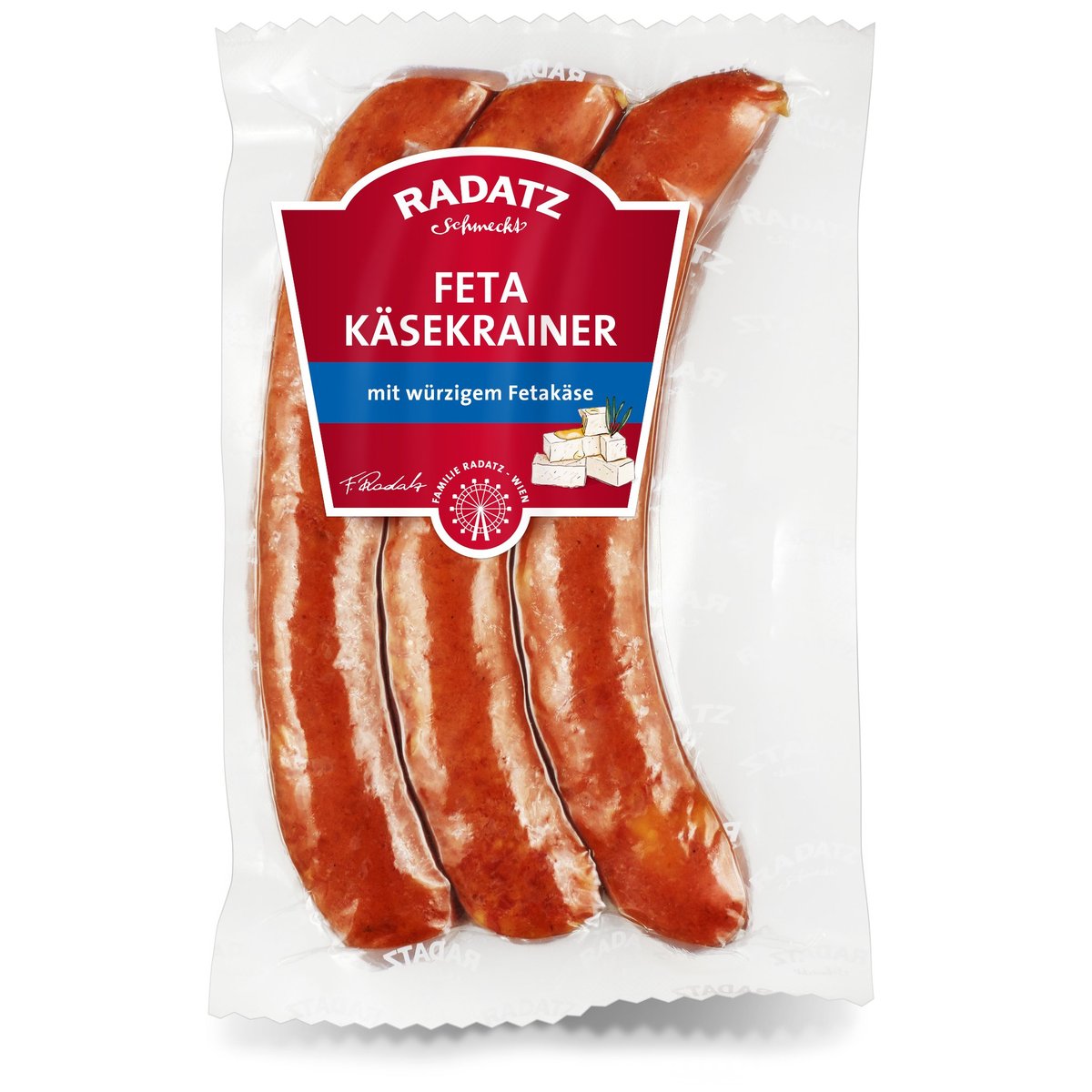 Radatz Käsekrainer mit Feta