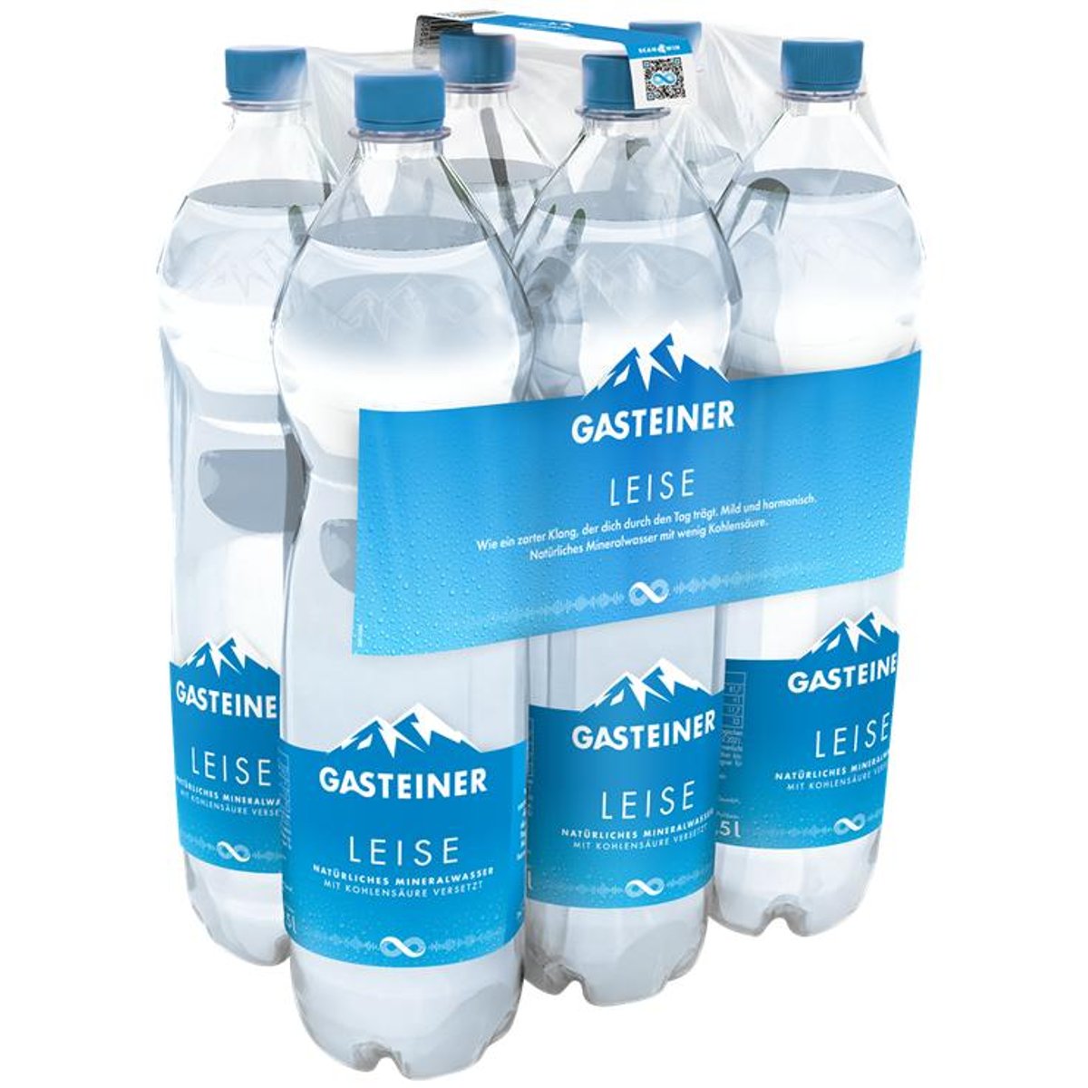 Gasteiner Leise 6x1,5l PET (EinwegPFAND)