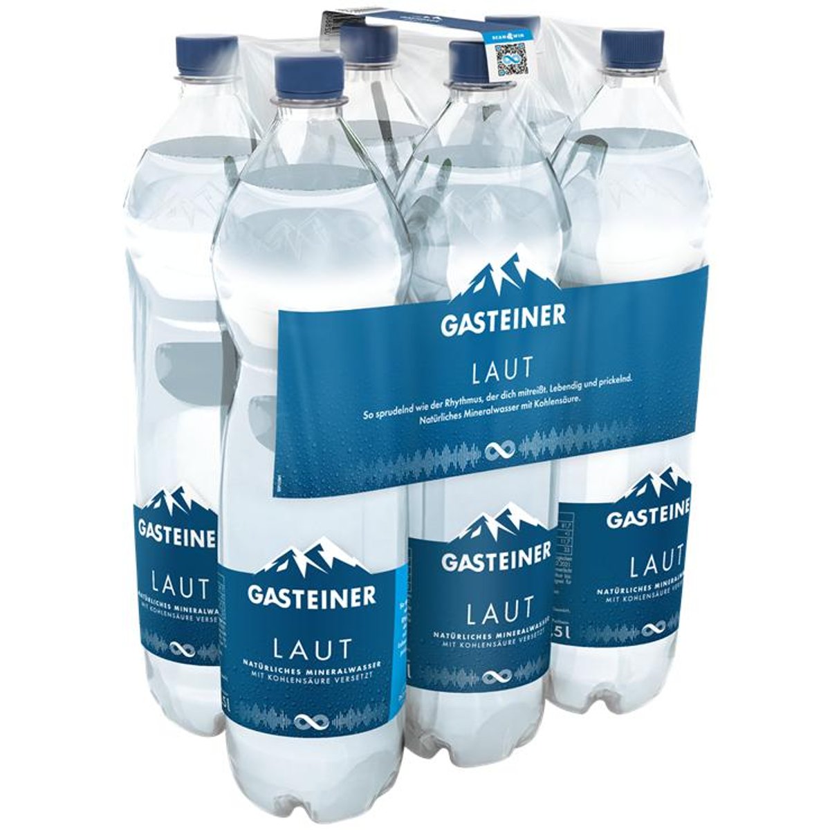 Gasteiner Laut 6x1,5l PET (EinwegPFAND)