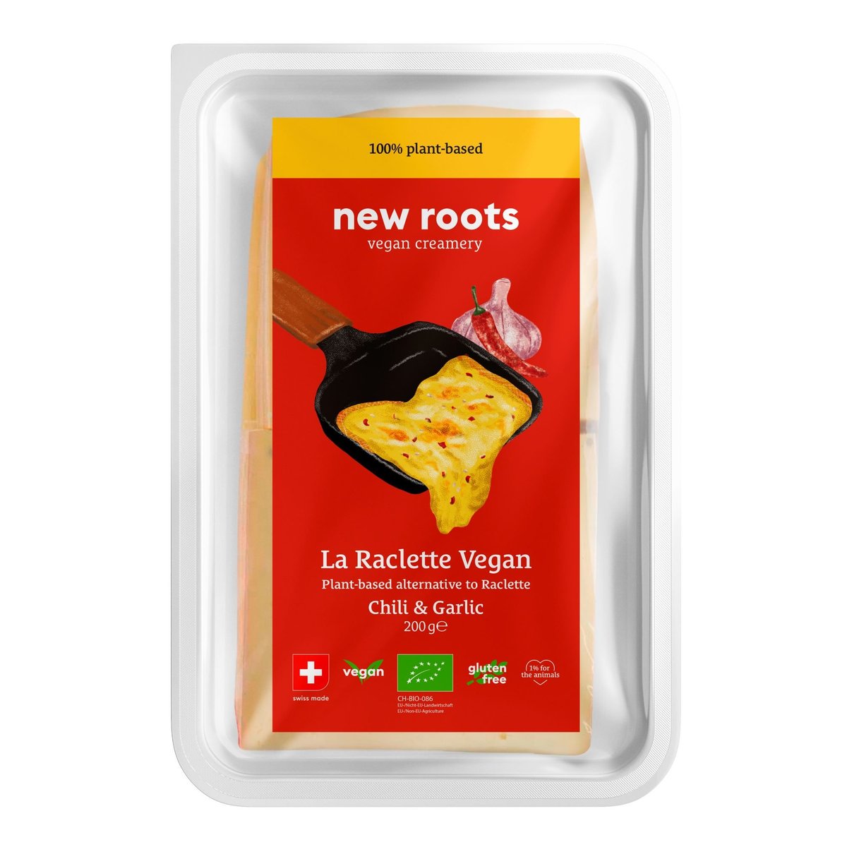 New Roots BIO La Raclette VEGAN Chili & Knoblauch