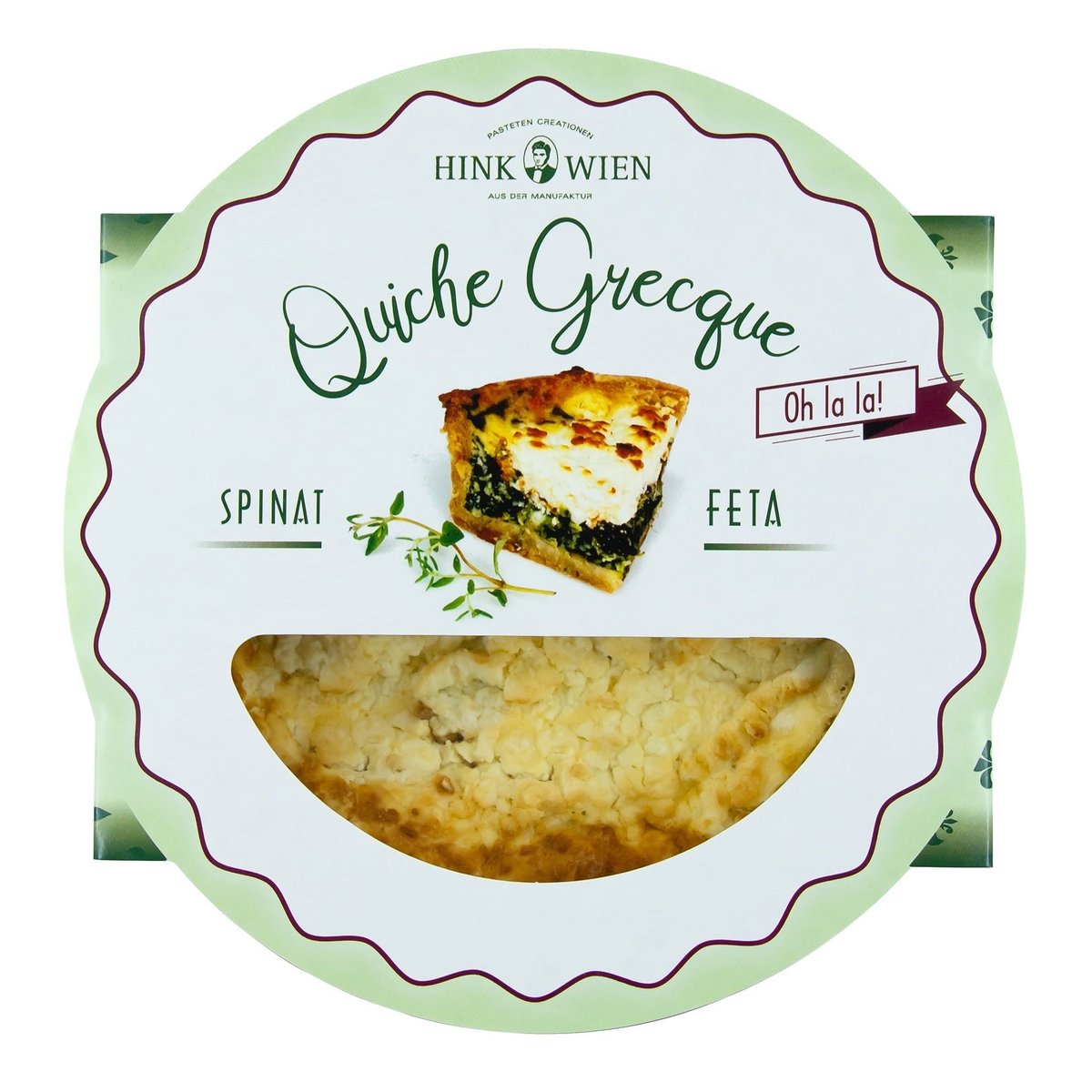 Hink Quiche "Grecque" Spinat und Feta
