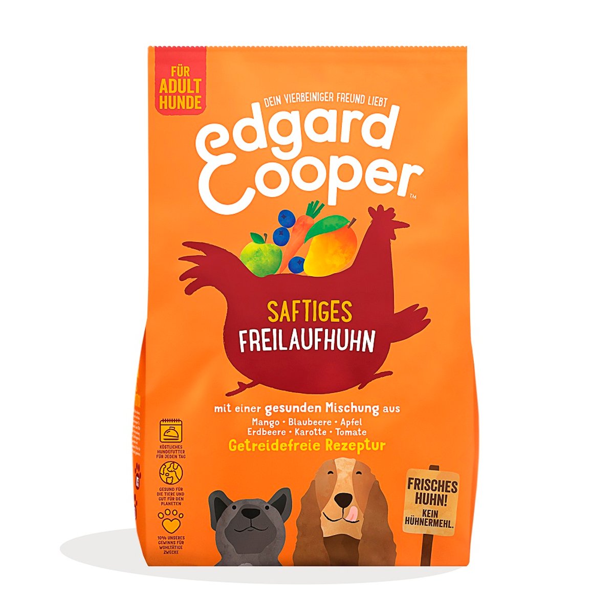 Edgard & Cooper Frisches Freilaufhuhn Trockenfutter 7kg