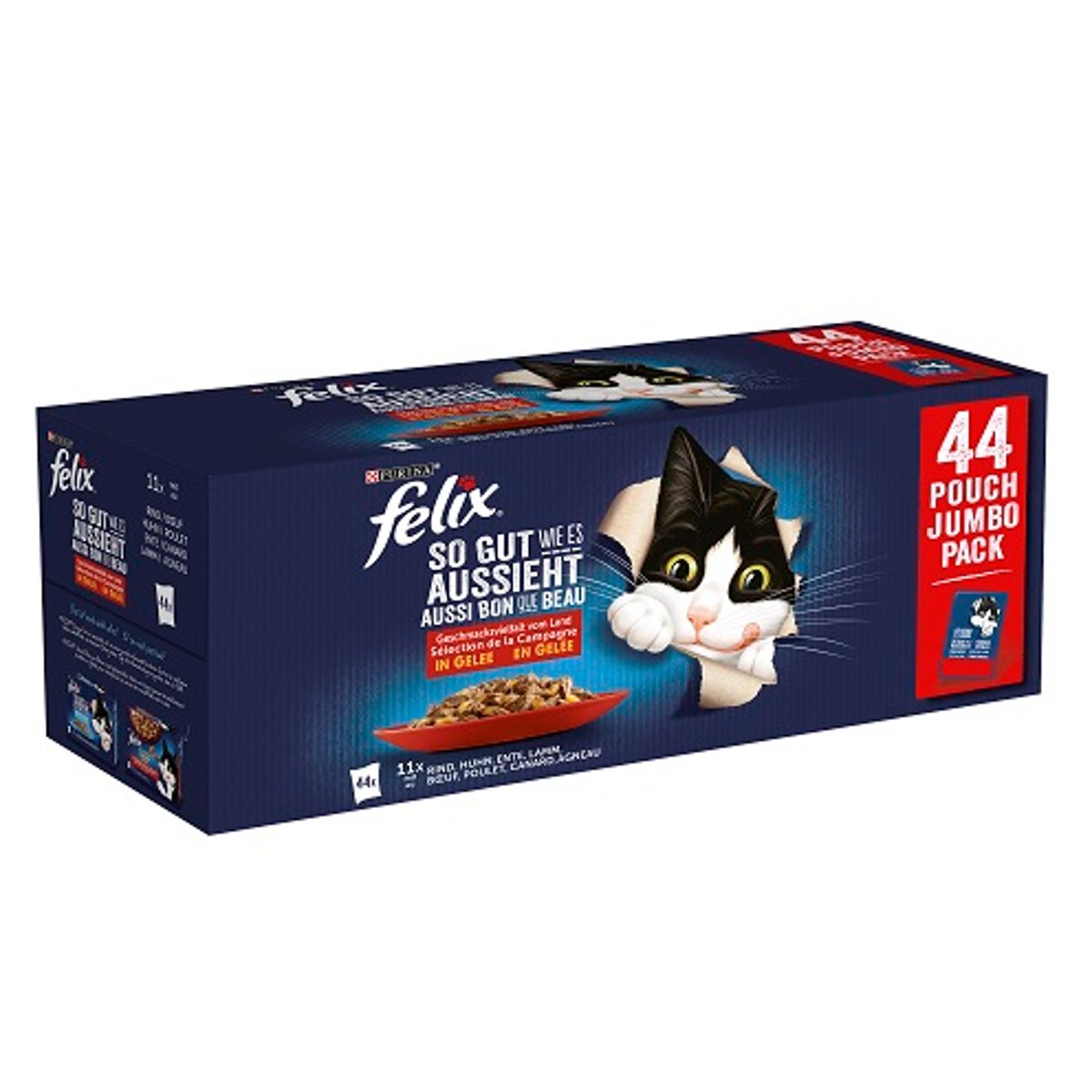 FELIX Geschmacksvielfalt vom Land MULTIPACK 44x85g