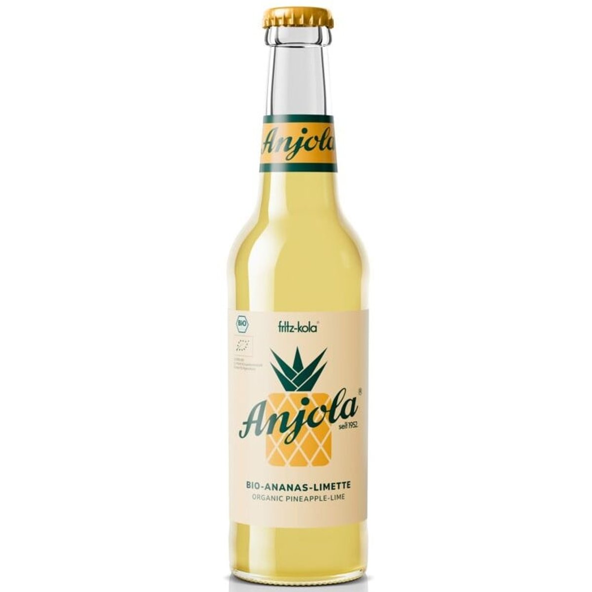 fritz-kola Anjola BIO Ananas-Limette (Mehrweg)