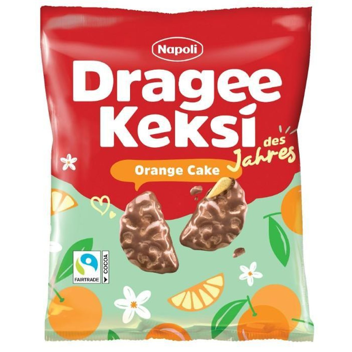 Napoli Dragee Keksi des Jahres Orange Cake