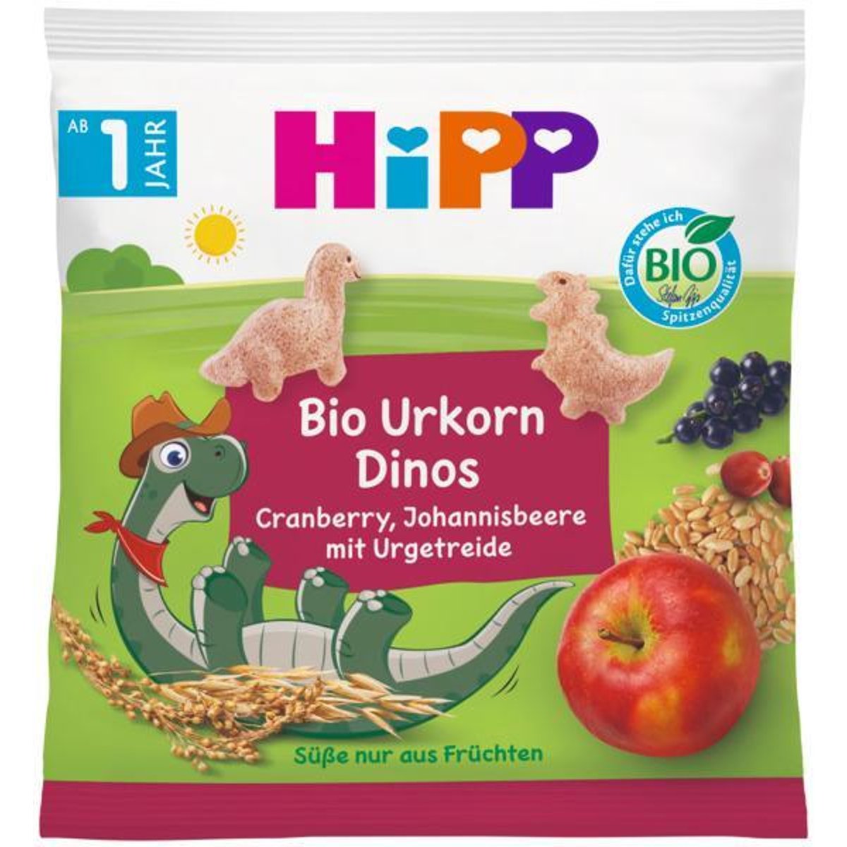 HiPP BIO Urkorn-Dinos, ab 1 Jahr