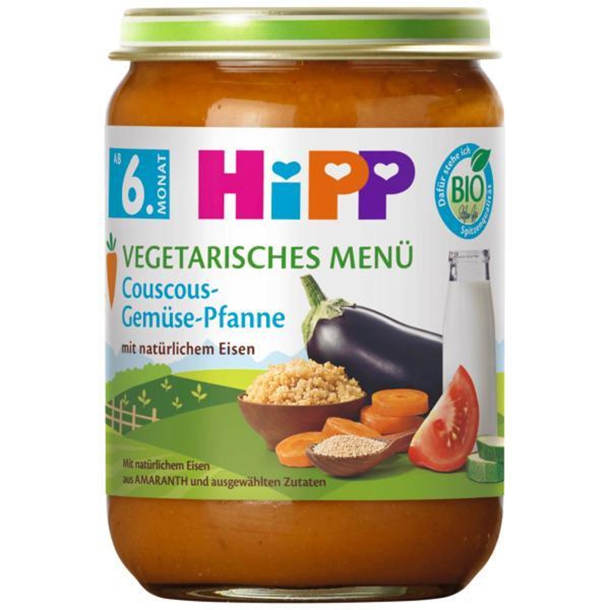 HiPP BIO Couscous-Gemüse-Pfanne, ab dem 6. Monat