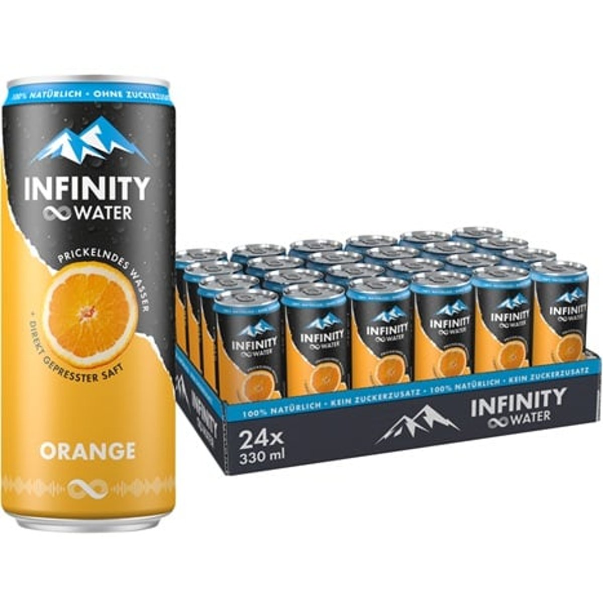 Infinity Water Orange 24x330ml (EinwegPFAND)