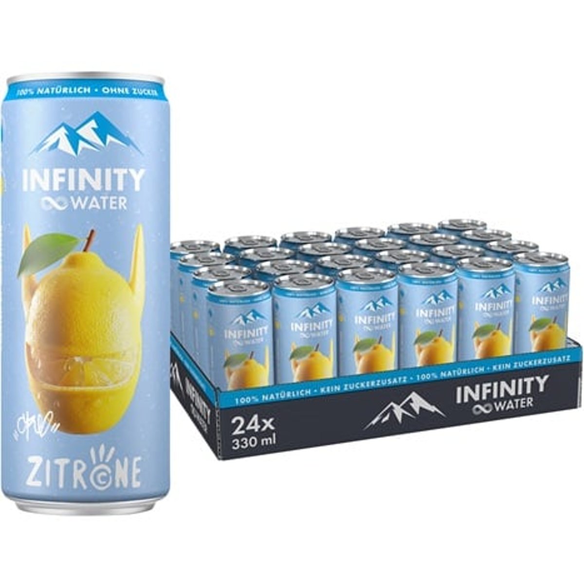 Infinity Water Zitrone "CRO Edition" 24x330ml (EinwegPFAND)