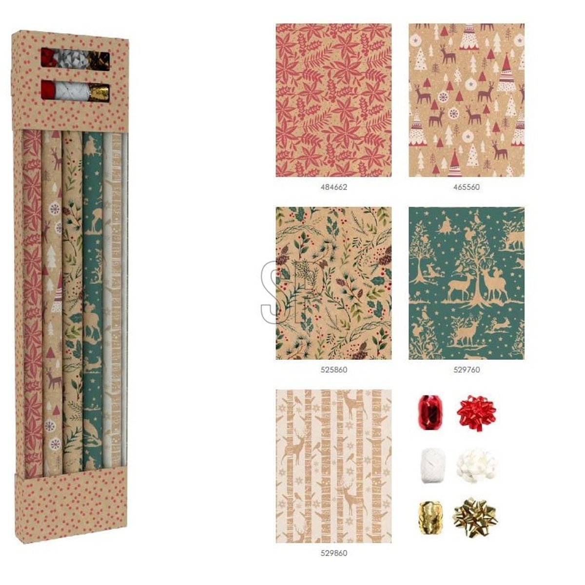 Geschenkpapier-Set 11-tlg.