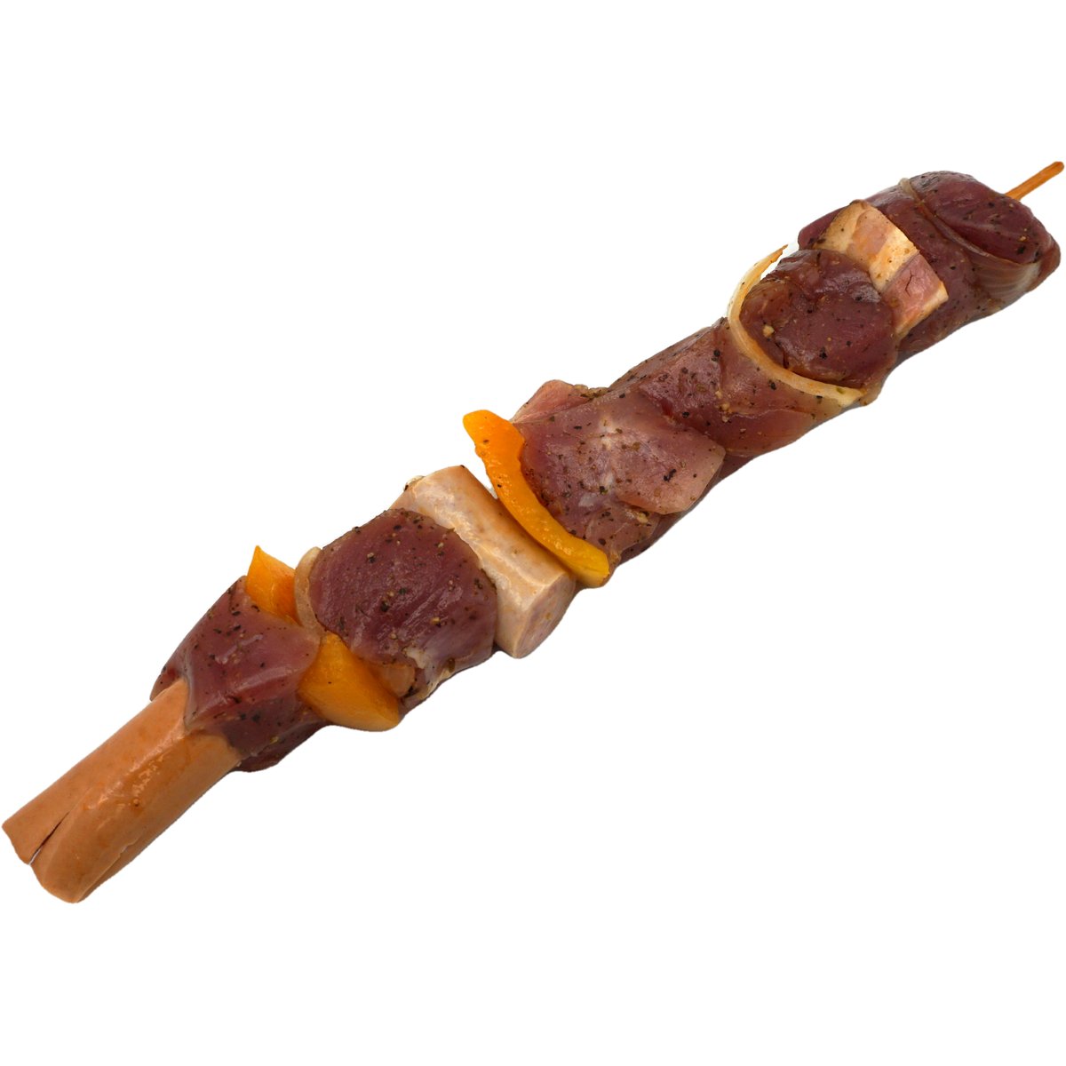 Fleischerei Schwarzböck Schweinefilet Spieß in Grillmarinade
