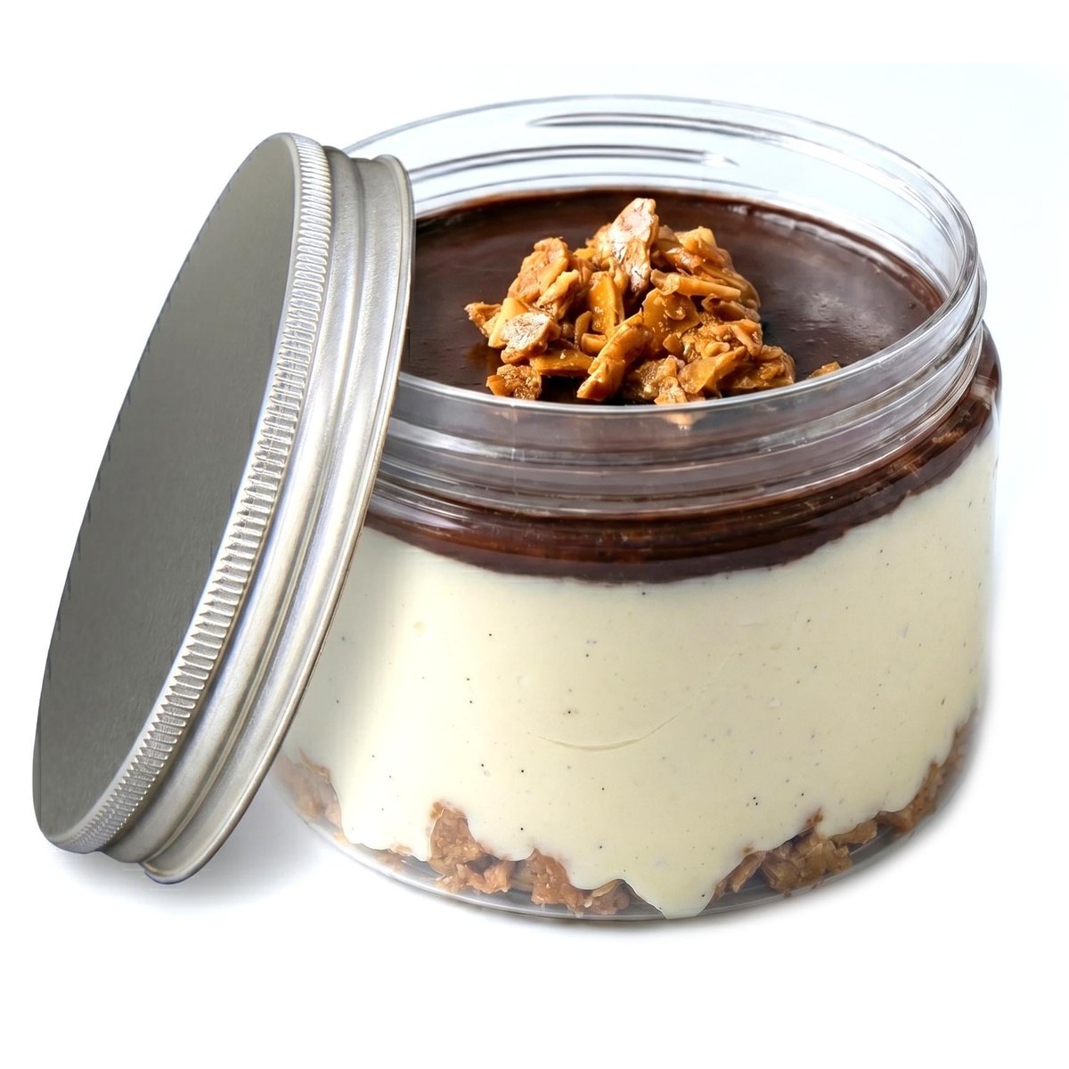 Misssi Alpeneis Schichtdessert Vanille Florentiner (tiefgekühlt)