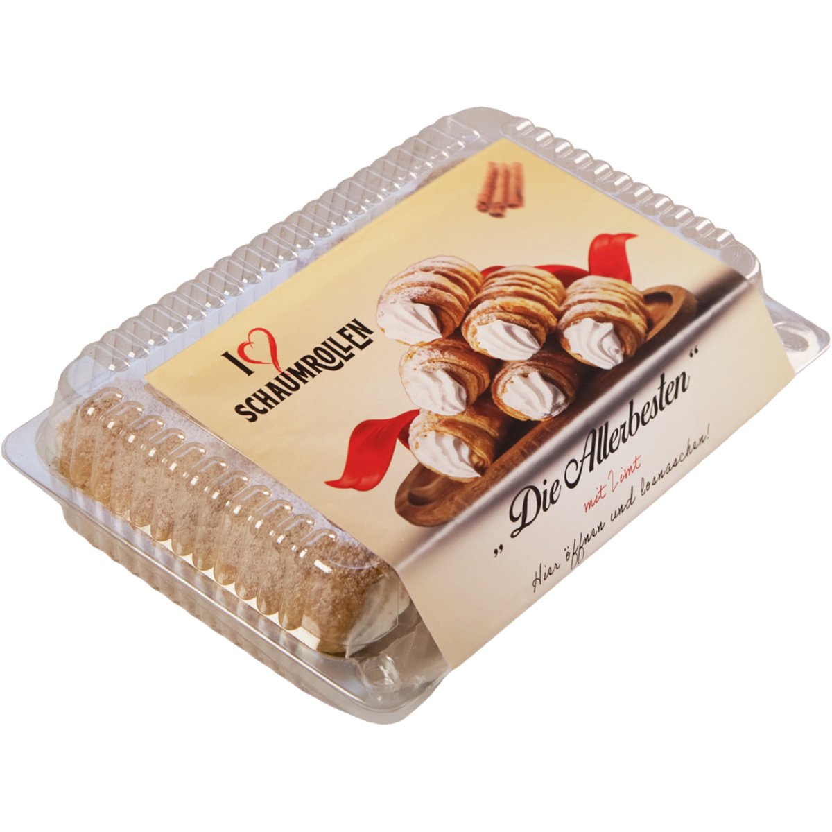 Schaumrollen mit Zimt