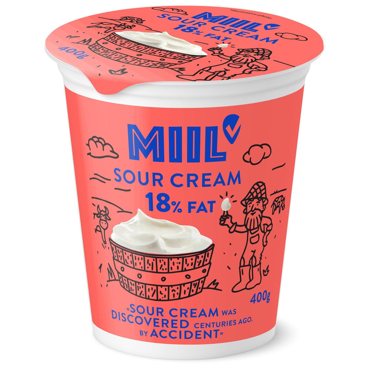 Miil Sauerrahm 18%