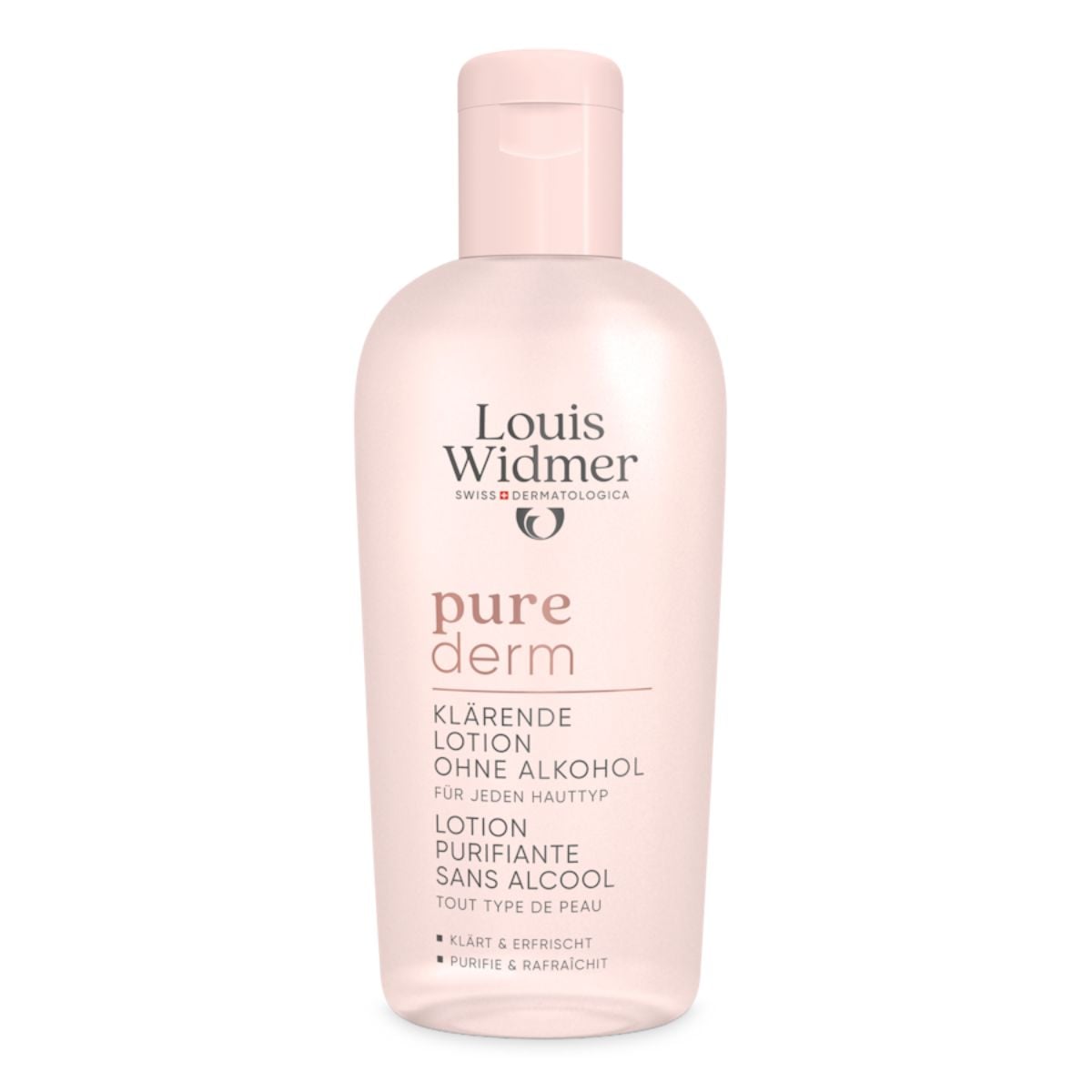 Louis Widmer purederm Klärende Lotion ohne Alkohol - leicht parfümiert