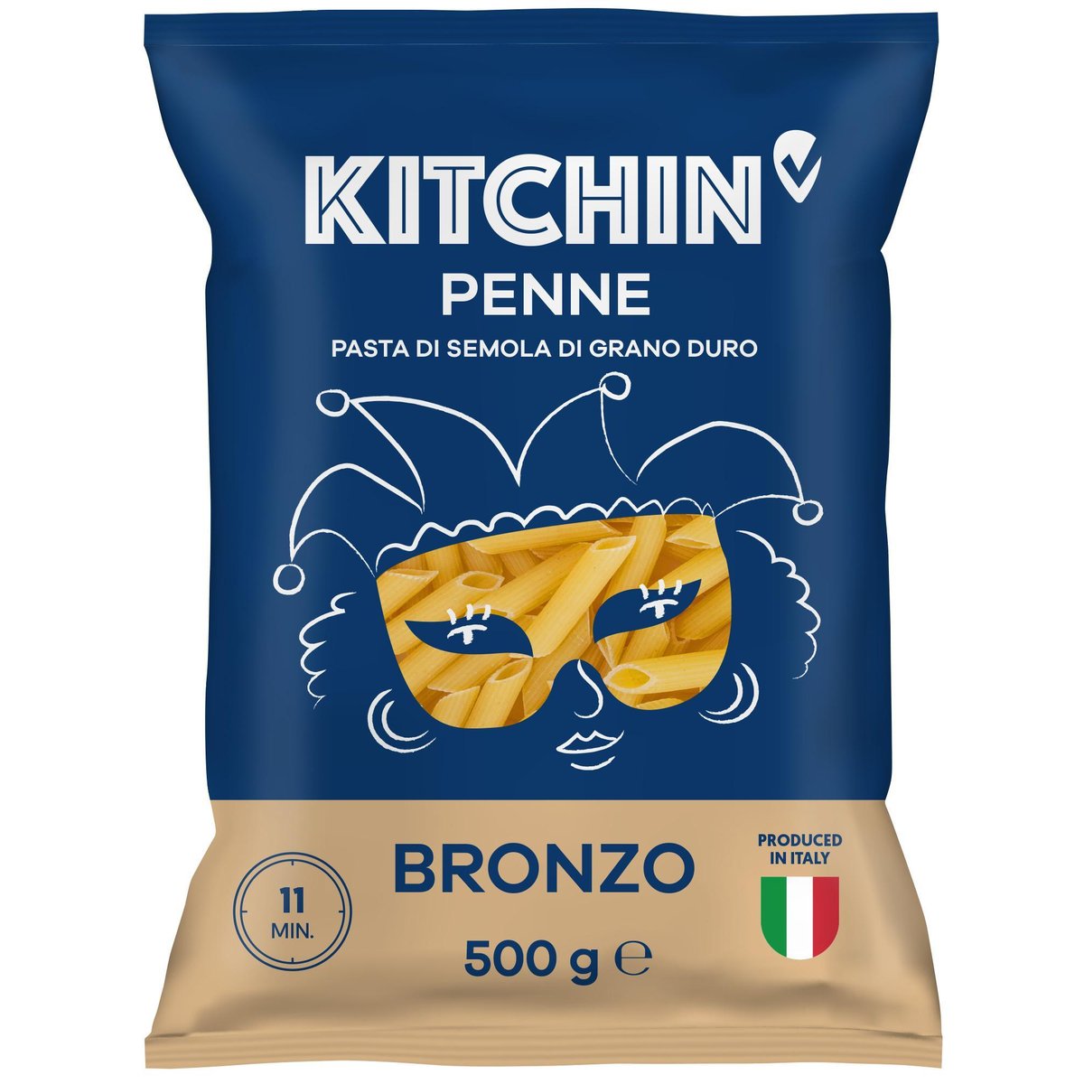 Kitchin Al Bronzo Penne Rigate #No.244