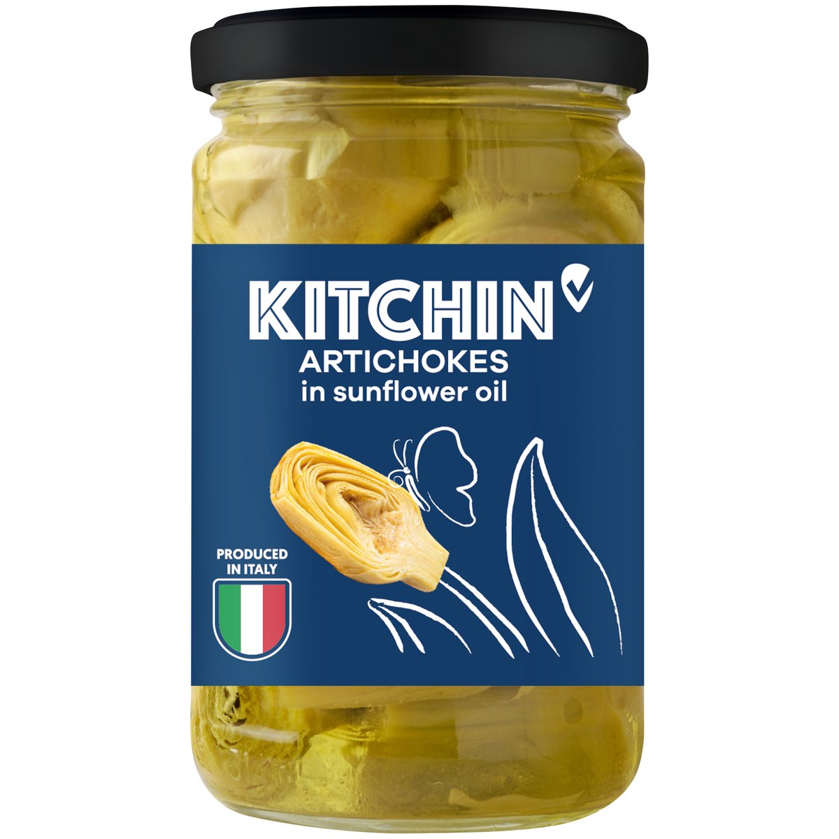 Kitchin Artichokes in sunflower oil