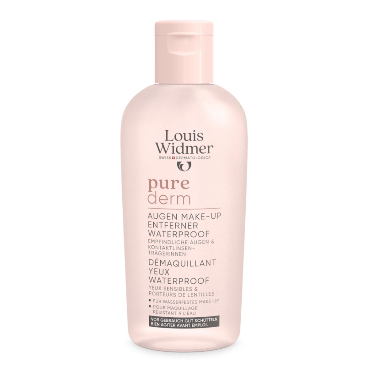Louis Widmer purederm Augen Make-up Entferner Waterproof - ohne Parfum