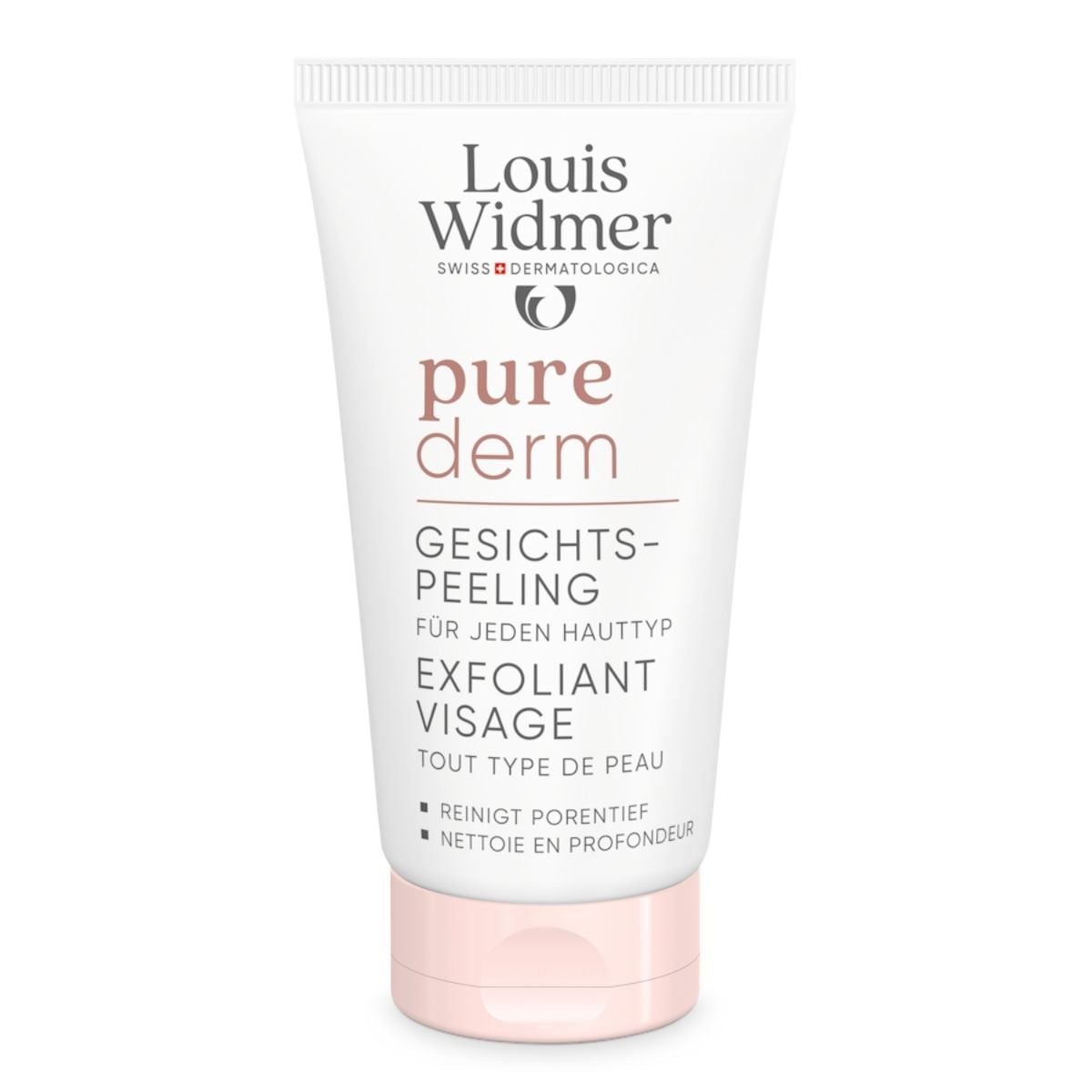 Louis Widmer purederm Gesichtspeeling - ohne Parfum