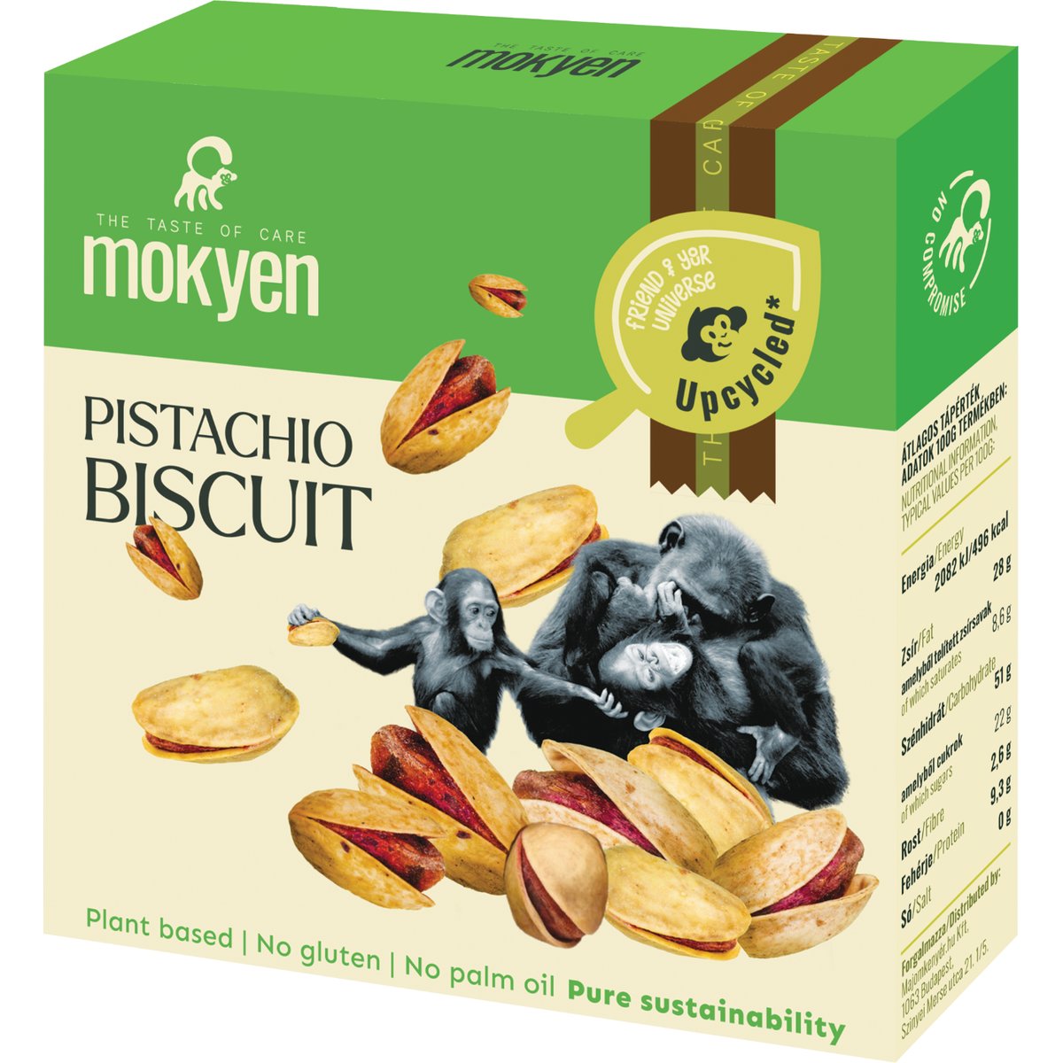 Mokyen Upcycled Pistazienkekse