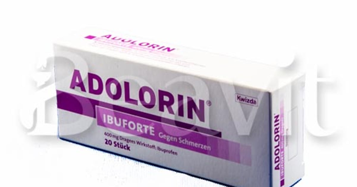 ADOLORIN IBUFORTE 400 mg Dragees