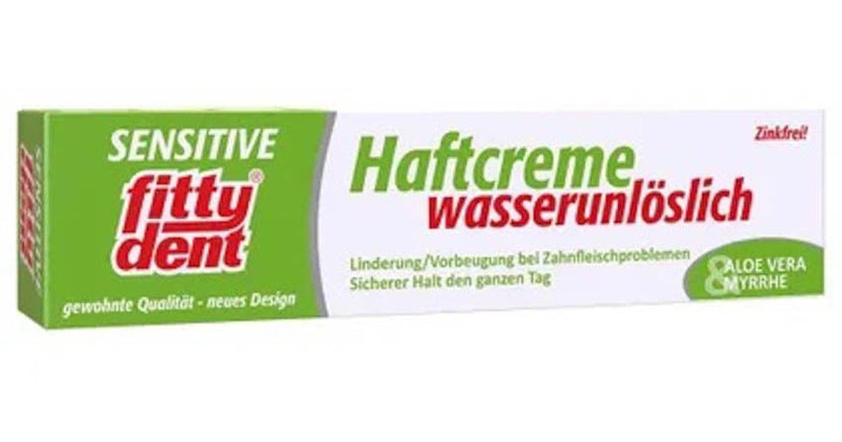 Fittydent Super Haftcreme sensitiv