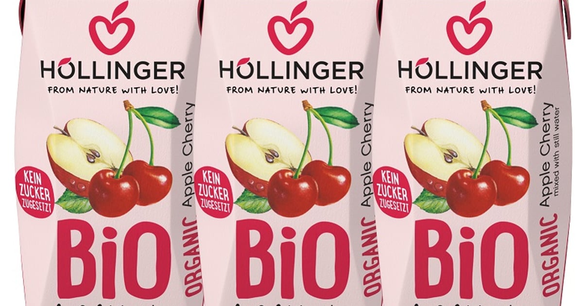 H llinger BIO Apfel Kirsche 3x200ml h-llinger-bio-apfel-kirsche-3x200ml