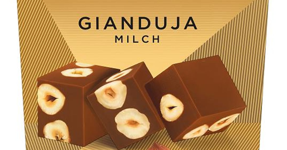 Lindt Nuxor Pralinen Milch