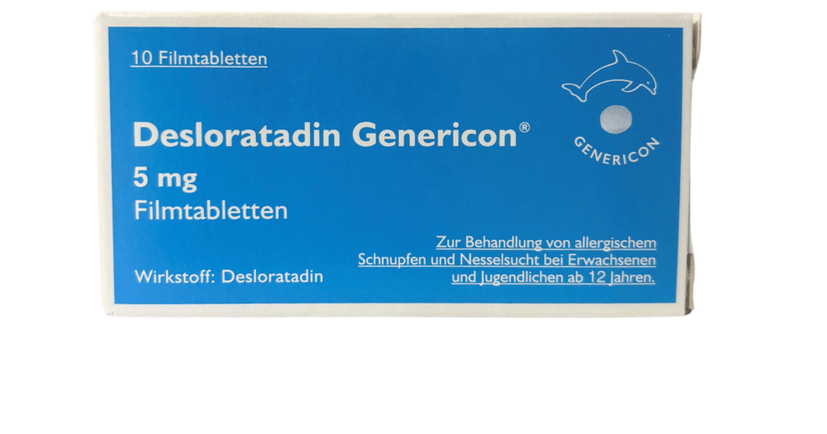 Desloratadin Genericon 5 mg Filmtabletten