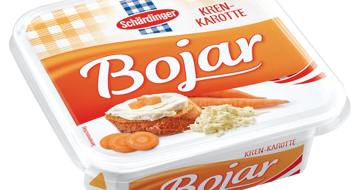 Schärdinger Bojar Frischkäse Kren-Karotte