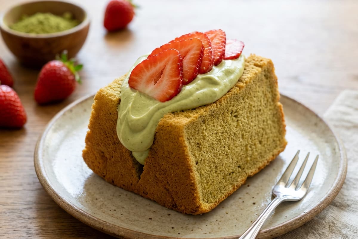 Matcha-Kuchen