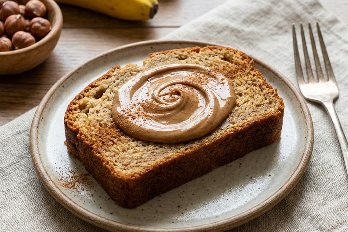 Banana Bread with Nut Butter