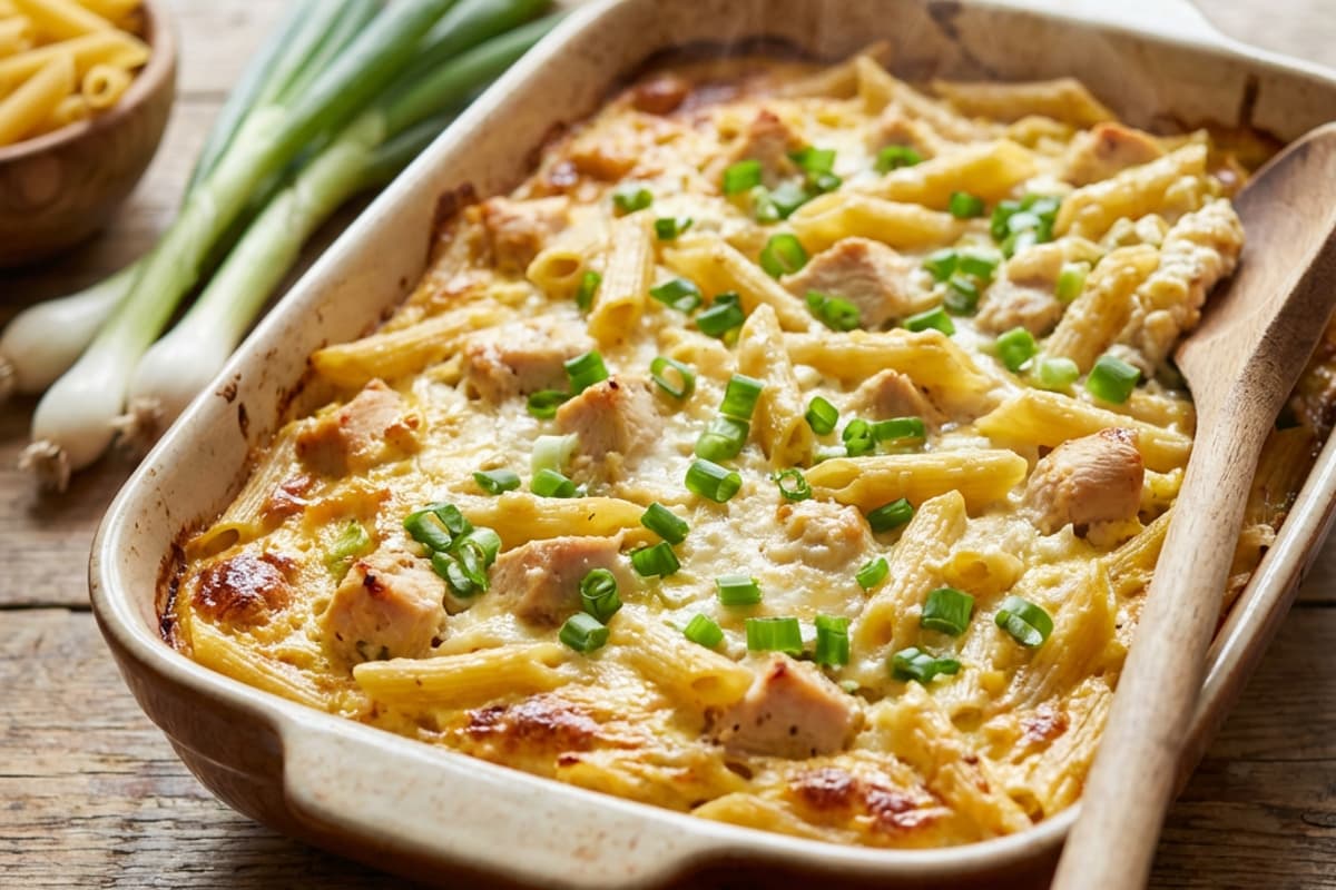 Pasta Bake with Cottage Cheese