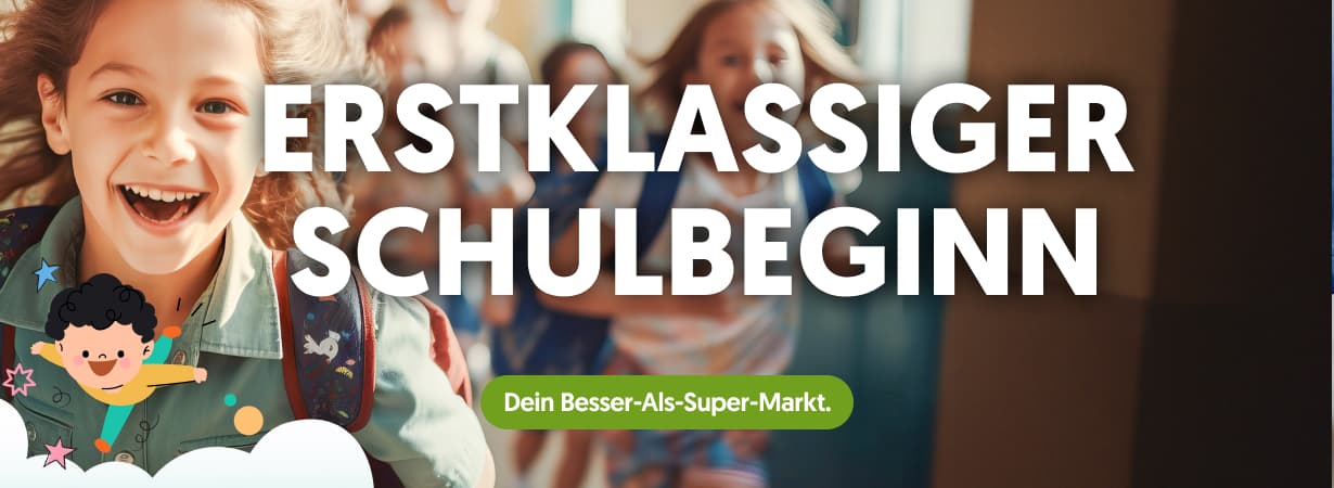 Erstklassiger Schulbeginn
