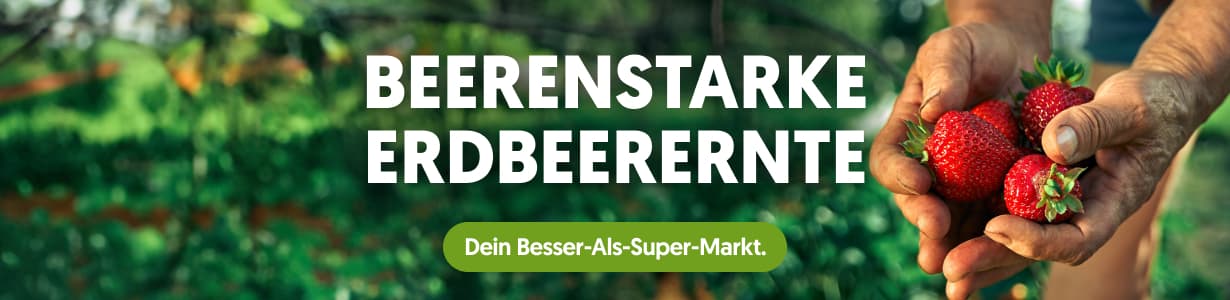 Start der Erdbeerensaison