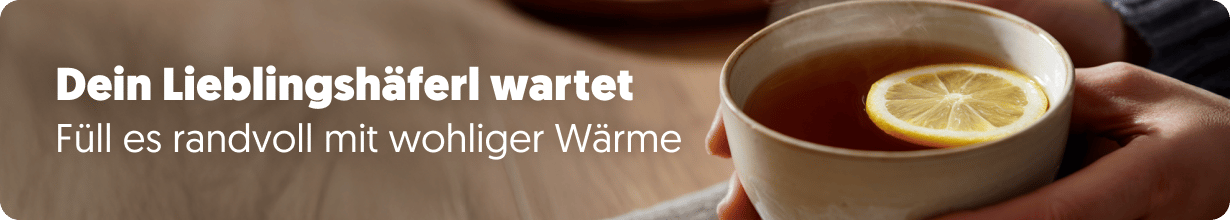 Machs dir gemütlich – mit einem Heißgetränk