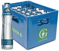 Gasteiner Mineral Water sparkling 24er crate (0.33L reusable)