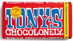 Tony's Chocolonely milk chocolate