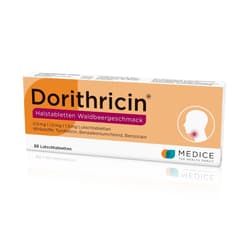 Dorithricin Halstabletten Waldbeergeschmack 0,5 mg / 1,0 mg / 1,5 mg Lutschtabletten