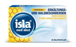 Isla med citrus-honey pastilles 20 pcs