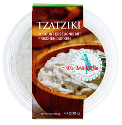 Die beste Köchin Tzatziki mit frischen Gurken