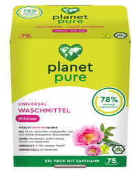 Planet Pure Universal Waschmittel Wildrose Bag in Box