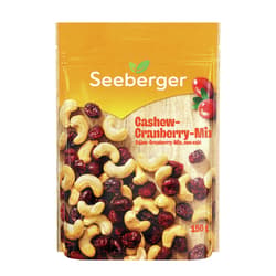 Seeberger Cashew-Cranberry Mix