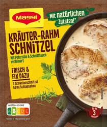 Maggi Fix Kräuter Rahm Schnitzel