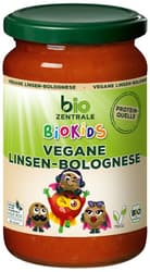 Biozentrale BIO BioKids Vegane Linsen Bolognese