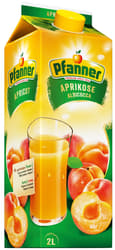 Pfanner Aprikosen Getränk mit Aprikosenmark