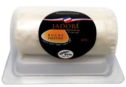 Ziegenrolle Honig Ziegenkäse